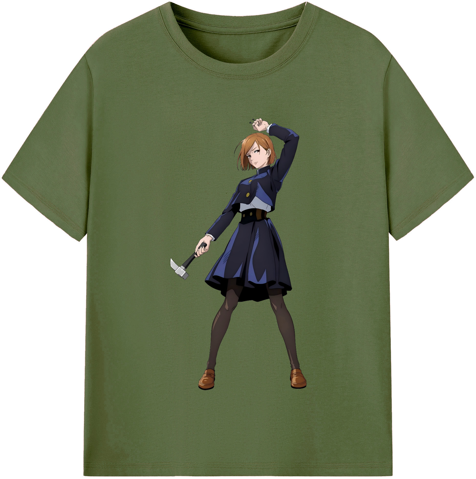 （画像用） 呪術廻戦 Jujutsu Kaisen 綿100％半袖Tシャツ（フロントプリント）
